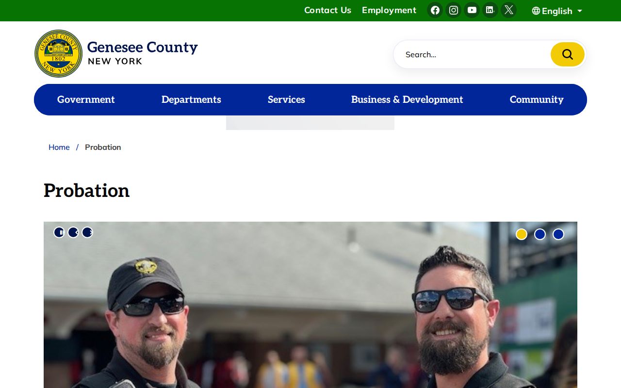 Genesee County criminal records and probation office information